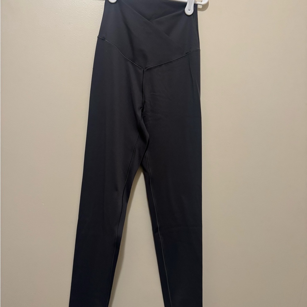 Aerie OFFLINE Crossover Dark Grey 7/8 Leggings